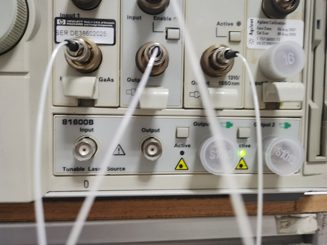 81600B 可調(diào)激光器  是德 Keysight 開機有錯誤提示