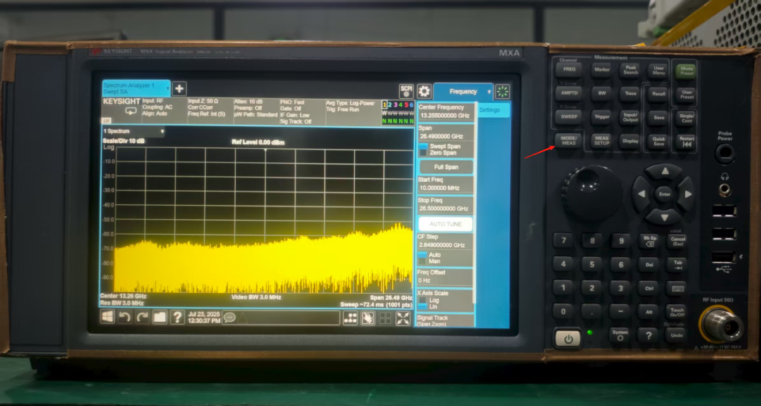 KEYSIGHT N9020B 頻譜儀5G NR信號解調